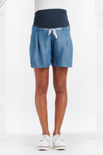 Short Pinces à Nouer Bleu Denim-Short-Tale Me