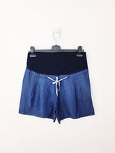 Short Pinces à Nouer Bleu Denim-Short-Tale Me