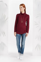 Sous Pull Bordeaux-Haut manches longues-Tale Me