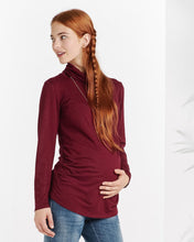 Sous Pull Bordeaux-Haut manches longues-Tale Me