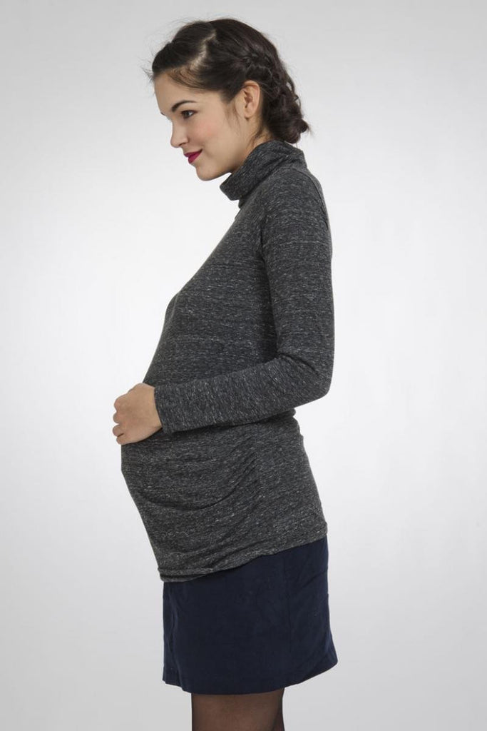 Sous Pull Gris-Haut manches longues-Tale Me