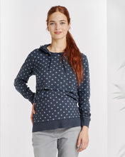 Sweat Capuche à Pois Bleu-Haut manches longues-Tale Me