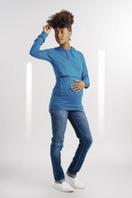 Sweat Capuche Dark Azur-Haut manches longues-Tale Me