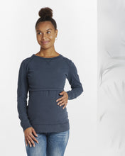 Sweat Grossesse et Allaitement Bleu Marine-Haut manches longues-Tale Me