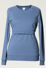 Sweat Grossesse et Allaitement Noir-Haut manches longues-Tale Me