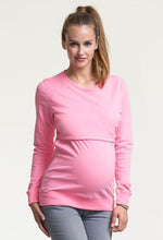 Sweat Grossesse et Allaitement Noir-Haut manches longues-Tale Me