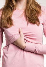 Sweat Grossesse et Allaitement Rouge Burgundy-Haut manches longues-Tale Me