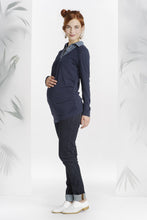 T-shirt avec Col Navy-Haut manches longues-Tale Me