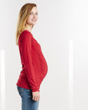 T-shirt Beollara Rouge-Haut manches longues-Tale Me