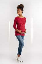 T-shirt Beollara Rouge-Haut manches longues-Tale Me