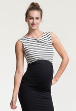 T-shirt de Grossesse et Allaitement Bleu Clair-Haut manches courtes-Tale Me
