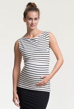 T-shirt de Grossesse et Allaitement Bleu-Haut manches courtes-Tale Me