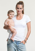 T-shirt de Grossesse et Allaitement Bleu Nuit-Haut manches courtes-Tale Me