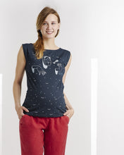 T-shirt Kyloe Bleu-Haut manches courtes-Tale Me