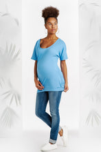 T-shirt Sei Bleu-Haut manches courtes-Tale Me