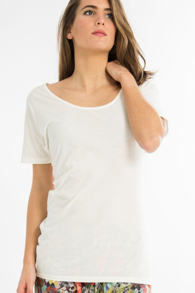 T-shirt Sei Noir-Haut manches courtes-Tale Me