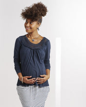 Top Carolina Bleu-Haut manches longues-Tale Me