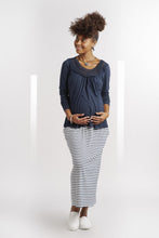 Top Carolina Bleu-Haut manches longues-Tale Me