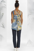 Top Foulard Bleu-Haut manches courtes-Tale Me