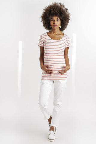 Top Simone Melon d'Eau-Haut manches courtes-Tale Me
