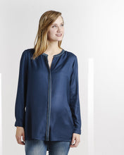 Tunique Boho Navy-Haut manches longues-Tale Me