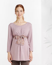 Tunique Ceinture Rose-Haut manches longues-Tale Me